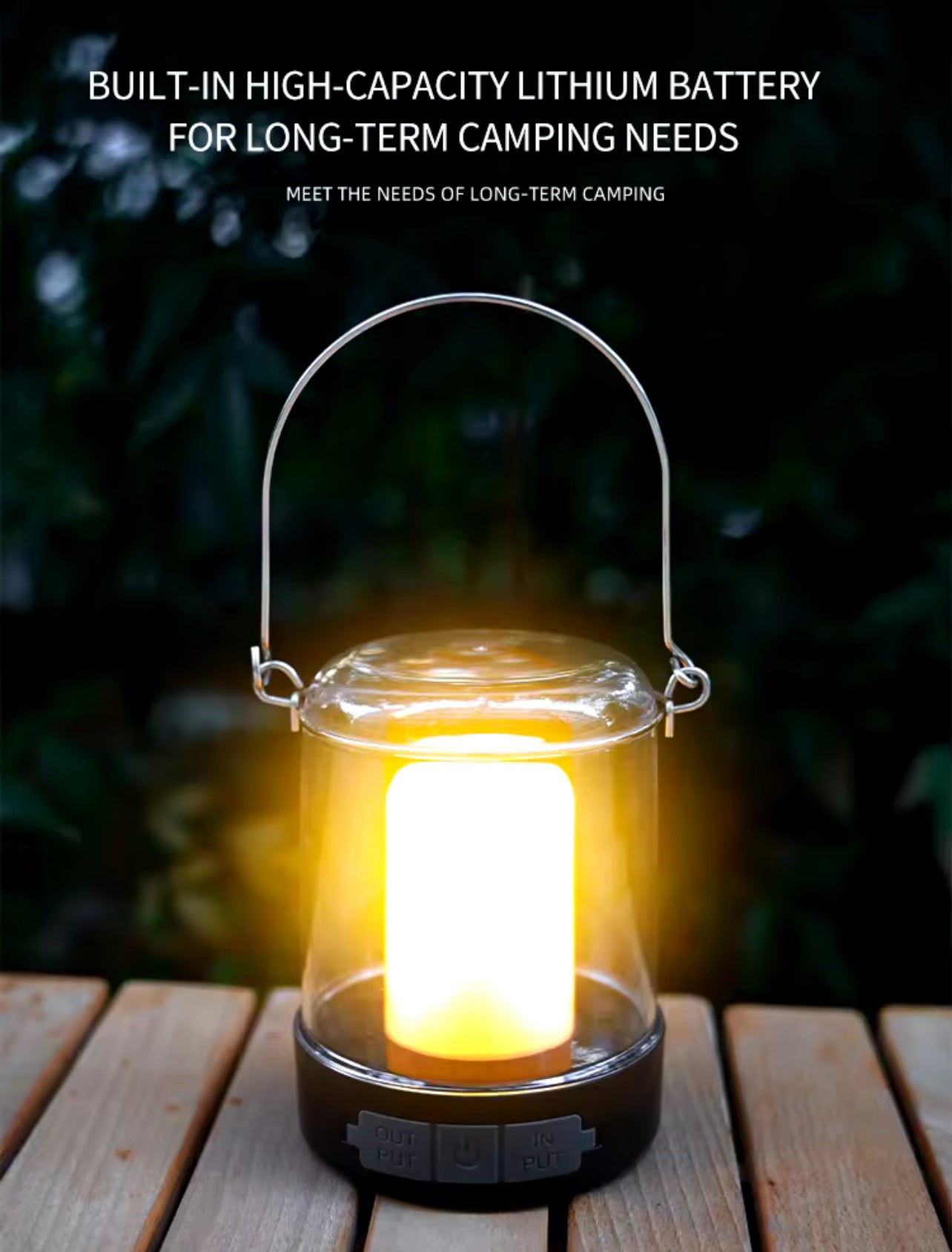 Rechargeable LED Lamp with additional usb port